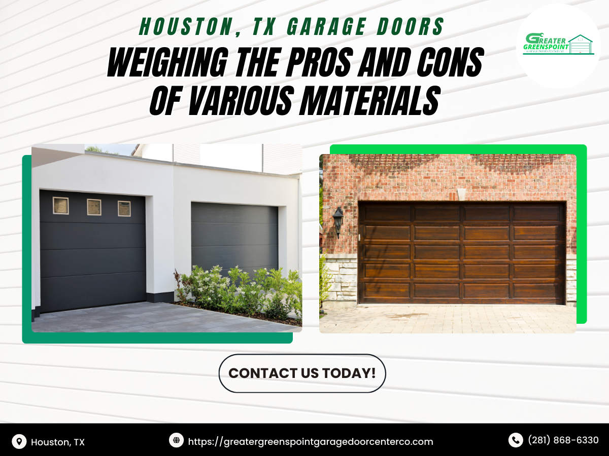 Garage Door Material Trends: Insights from Garland, TX - Greenbelt ...