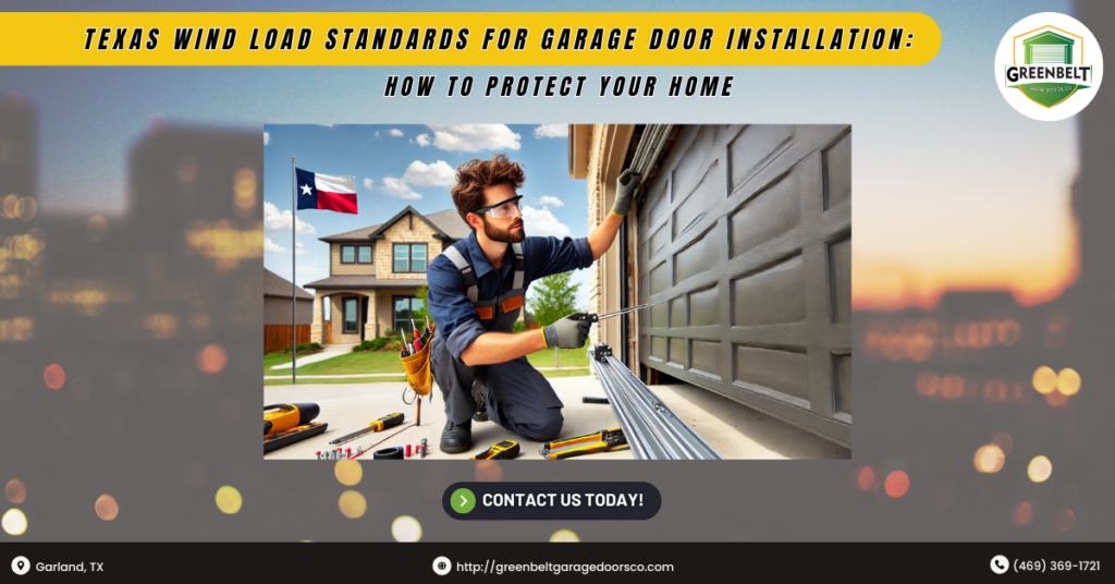 Texas Wind Load Standards for Garage Door Installation: How to Protect Your Home 4 Greenbelt Garage Doors Co