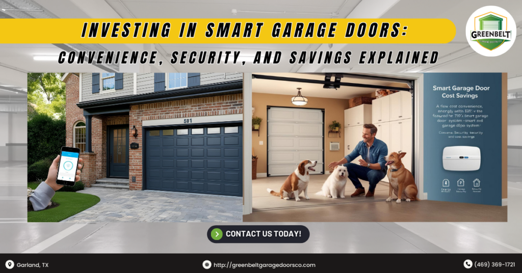 Investing in Smart Garage Doors: Convenience, Security, and Savings Explained 1 Smart Garage Doors