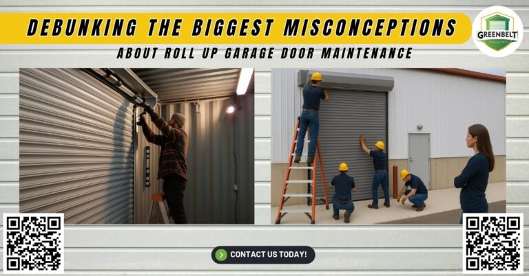 Debunking the Biggest Misconceptions About Roll-Up Garage Door Maintenance 1 Debunking the Biggest Misconceptions About Roll Up Garage Door Maintenance - Greenbelt Garage Doors Co.