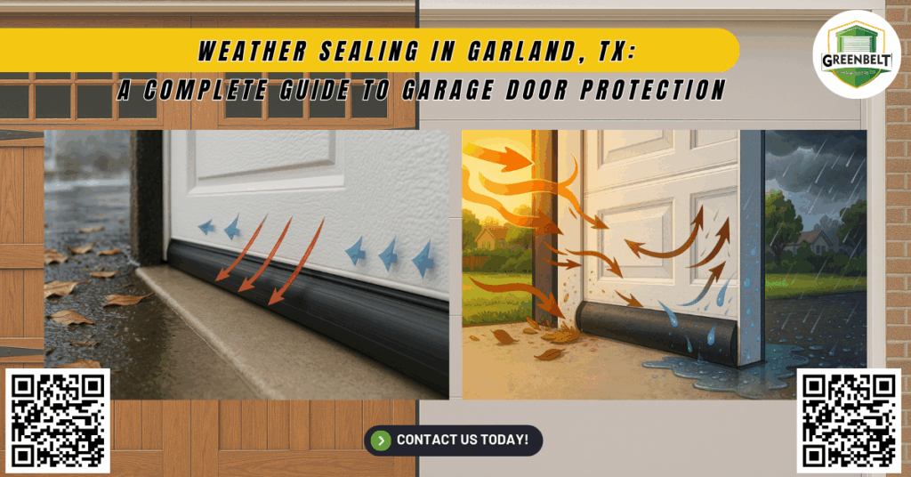 Weather Sealing in Garland, TX: A Complete Guide to Garage Door Protection 4 Weather Sealing in Garland, TX: A Complete Guide to Garage Door Protection - Greenbelt Garage Doors Co.